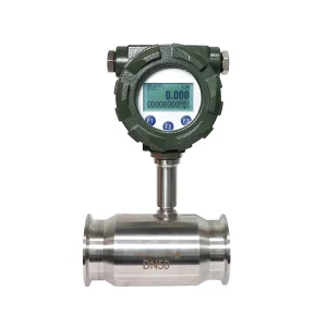 ABDT-LWGY Liquid Turbine Flowmeter Clamp Connection